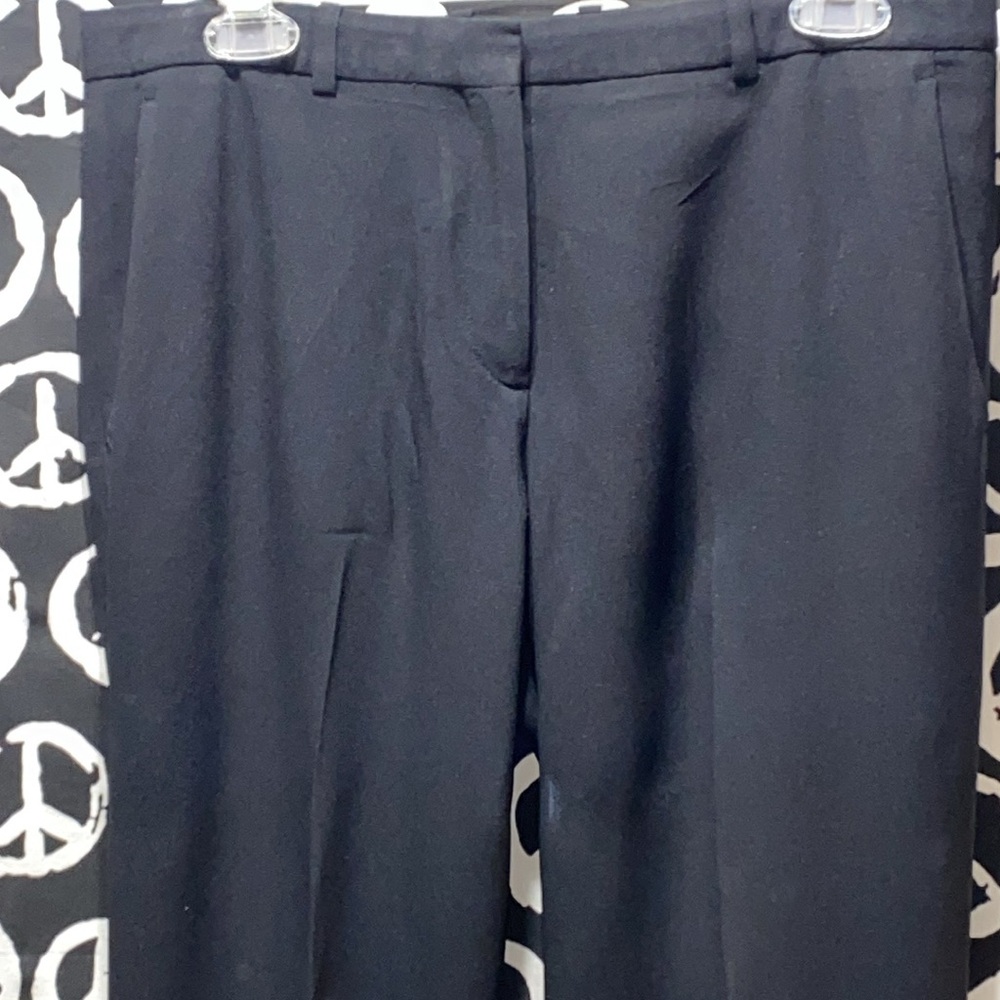 THEORY BLACK LONG /TALL DRESS PANTS SZ 6